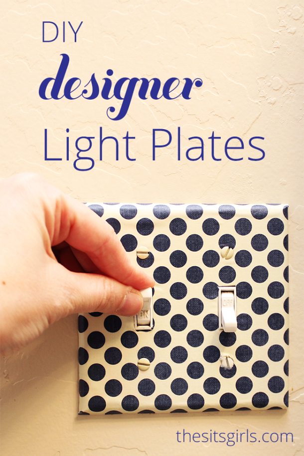 DIY Decorative Light Switch Covers