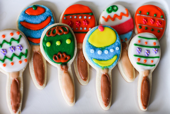 Maraca Sugar Cookies 