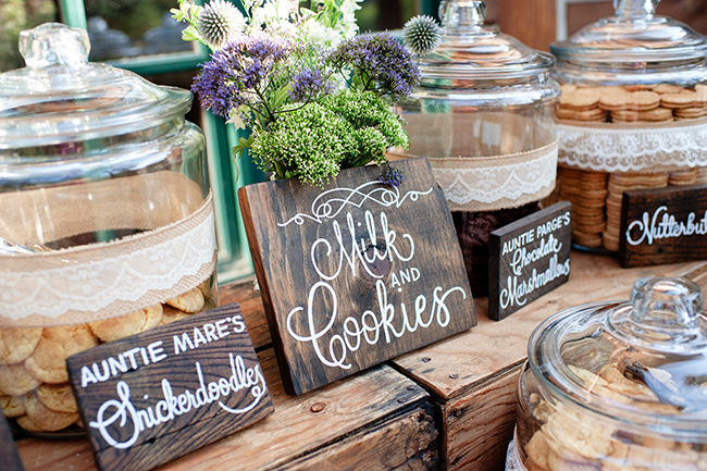 Cute signs are a must for your food bar. Small touches like this make your event extra special.