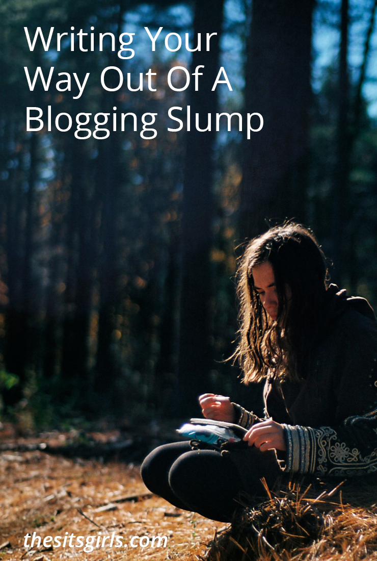 Are you struggling with your blog? Feeling uninspired or discouraged? You are not alone. This is something all bloggers deal with. Learn how to write your way out of a blogging slump. | Blog Tips