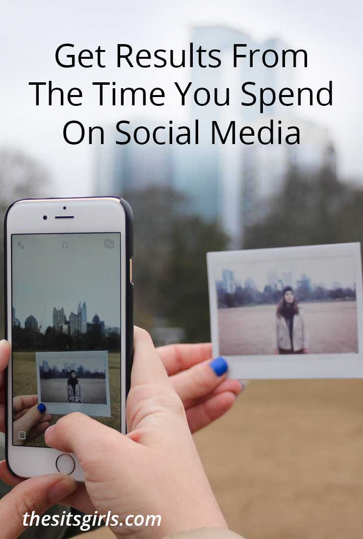 Learn how to use the time you are spending online to your advantage with these tips and get results on social media | Blogging Tips | Social Media Strategy