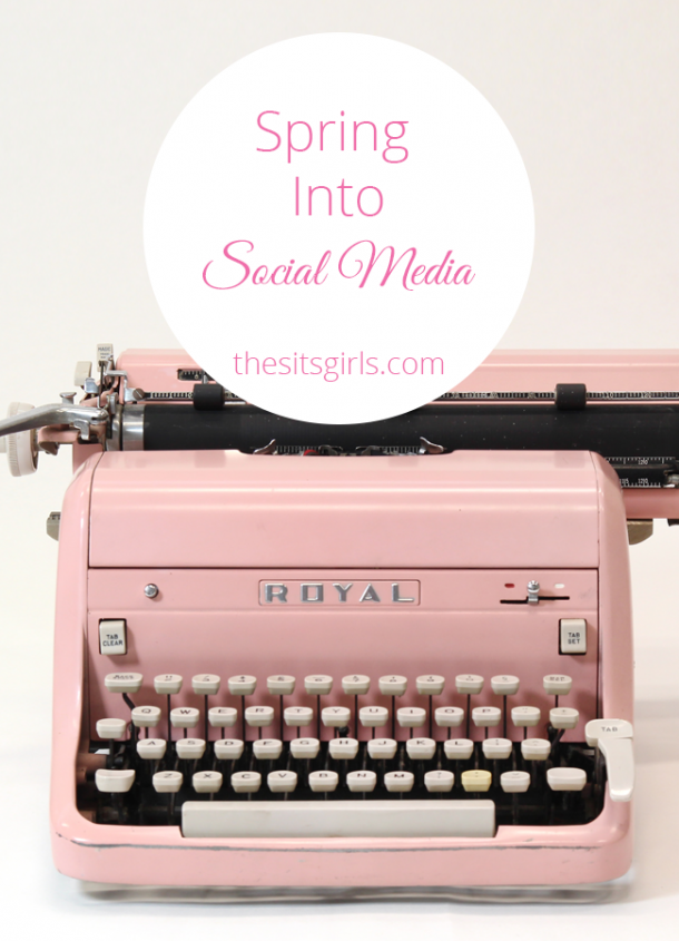 Get ready to grow your social media following during the fun Spring Into Social Media event with The SITS Girls!