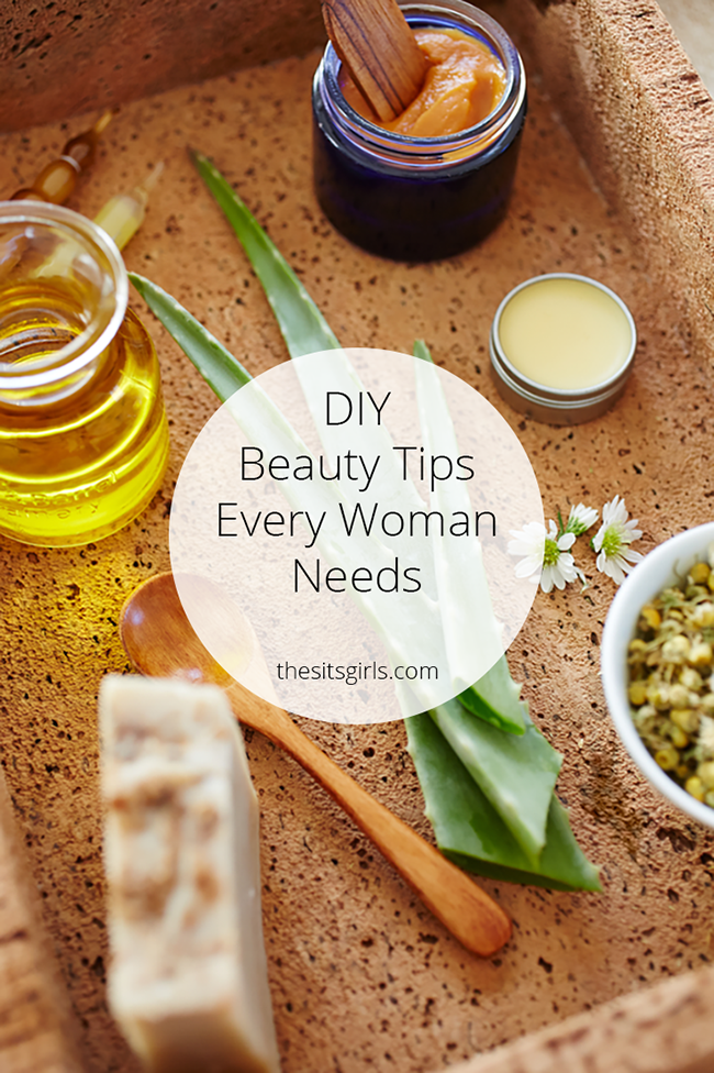 All of our best DIY beauty tips collected in one place. Plus homemade beauty products, recipes for natural cosmetics, and great DIY soaps and scrubs.
