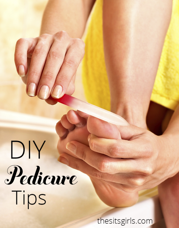 Treat yourself to a relaxing pedicure with these at home beauty pedicure tips | DIY Beauty