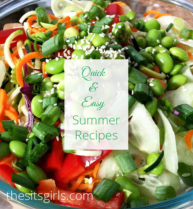 Our ultimate collection of quick and easy summer recipes. You can have great food this summer without spending hours standing over a hot stove. These quick and easy recipes are perfect for hot summer days. 