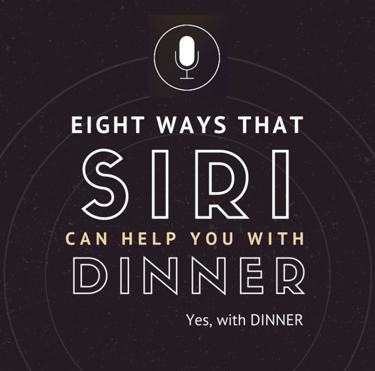 Learn how Siri can help you with dinner preparations. Super easy tips that you will use every day.