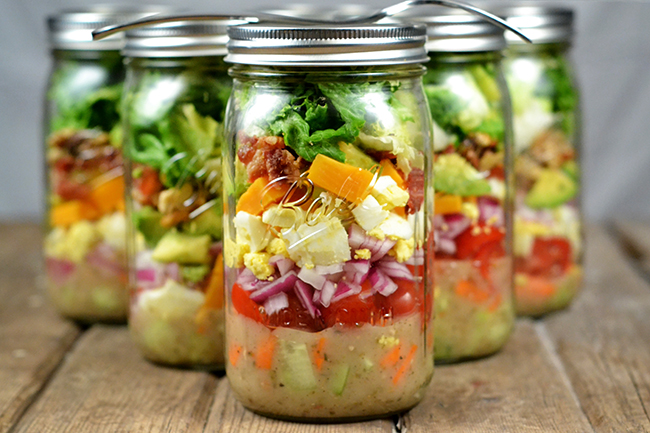 mason jar salad recipe
