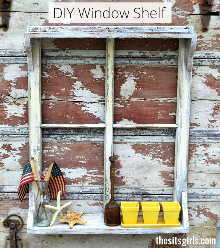 DIY Window Shelf