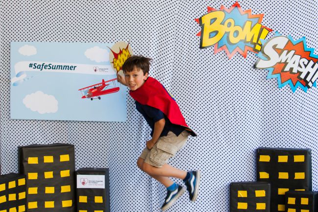 Be a safety superhero this summer - stay safe with these simple tips from Shriners Hospitals For Children | SafeSummer