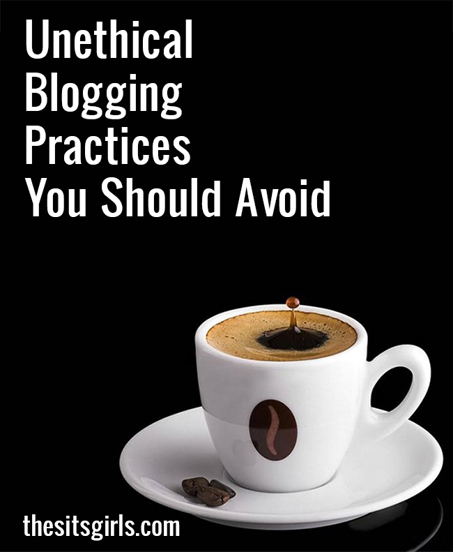 Blogging Tips | We all want to grow our blogs, and it can be tempting to take shortcuts - but there are some lines that shouldn't be crossed. Avoid these unethical blogging practices and build your blog the right way.