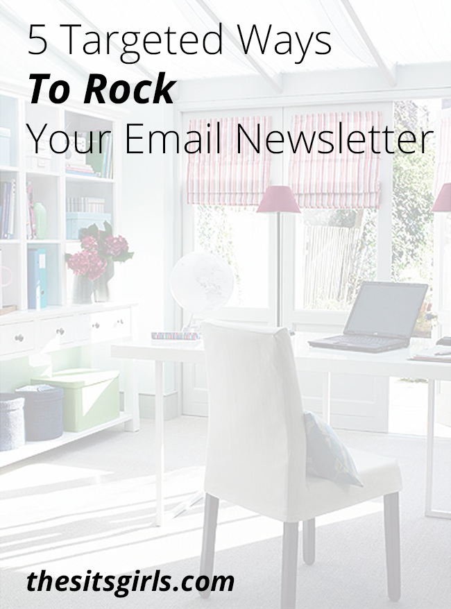Are you ready to do something special with your email newsletters? Use these five tips to ROCK your email marketing and stand out from the crowd. | Blogging Tips 