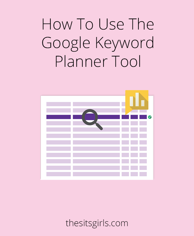 A step-by-step guide to teach you how to use the Google Keyword Planner Tool to choose the perfect keyword for your blog posts. This is a great, FREE tool for SEO that any blogger can use. | How To Blog | Blogging Tips