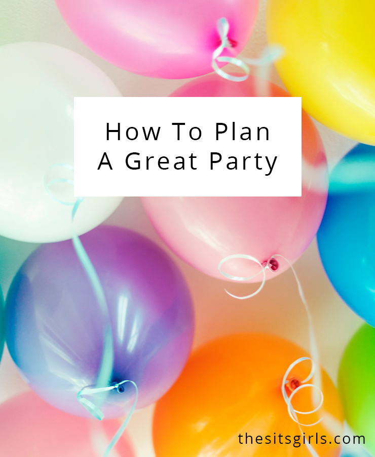 Easy party ideas to help you plan a great party for any occasion!
