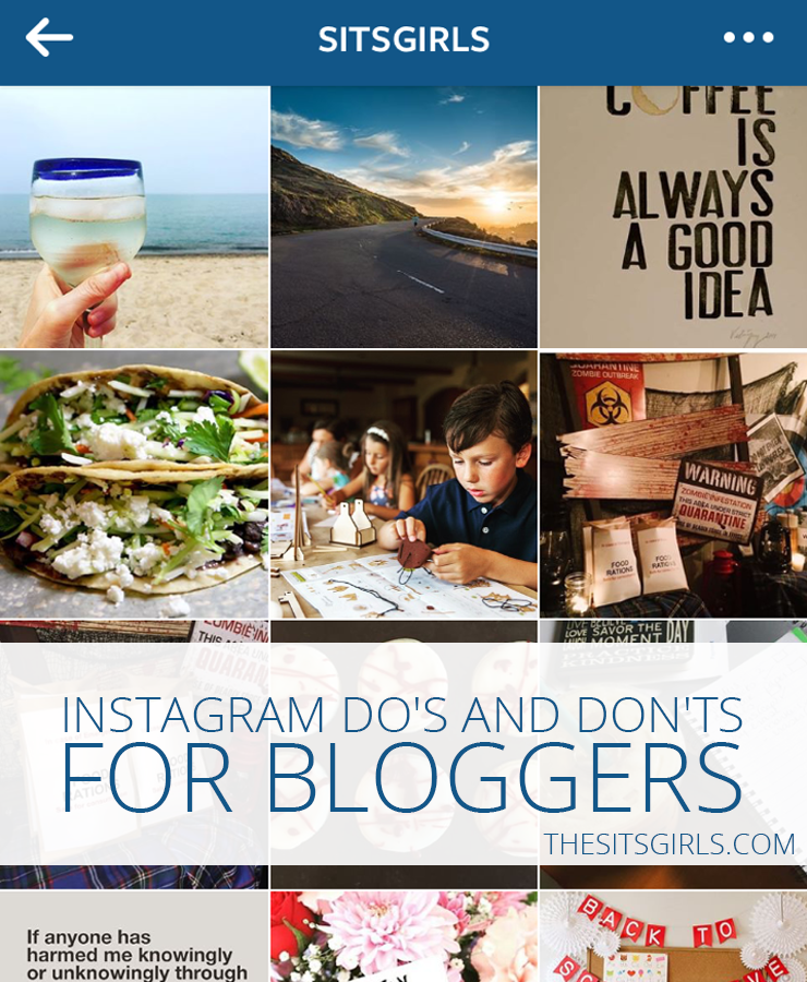 Social Media Tips | Get the full benefit of Instagram by following these do's and don'ts. Great Instagram tips - especially for bloggers!