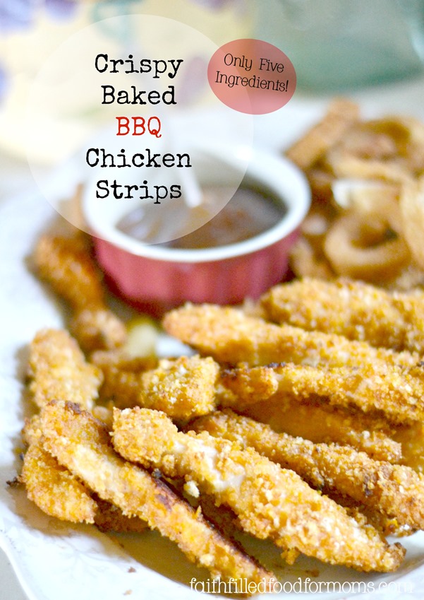 Chicken Strips are the perfect thing to serve for a quick dinner on a weeknight!