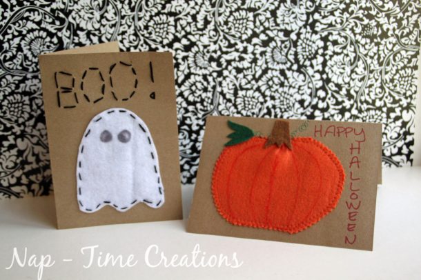 Such a cute shabby chic Halloween idea!