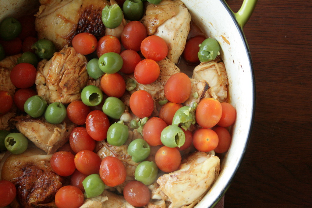 Basque chicken is something new and unique to try! Why not use Foster Farms delicious chicken!
