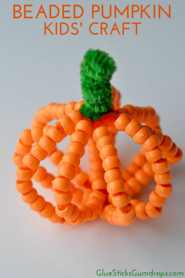 Such a fun idea using beads and pipcleaner!