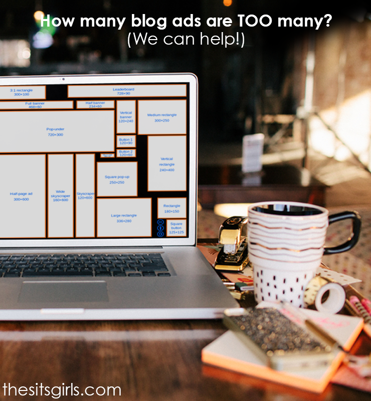 Make Money Blogging | Ads are a great source of passive income for bloggers, but there is an art to how many ads you should have and where you place them. Click through for great tips to help you optimize your ad revenue.