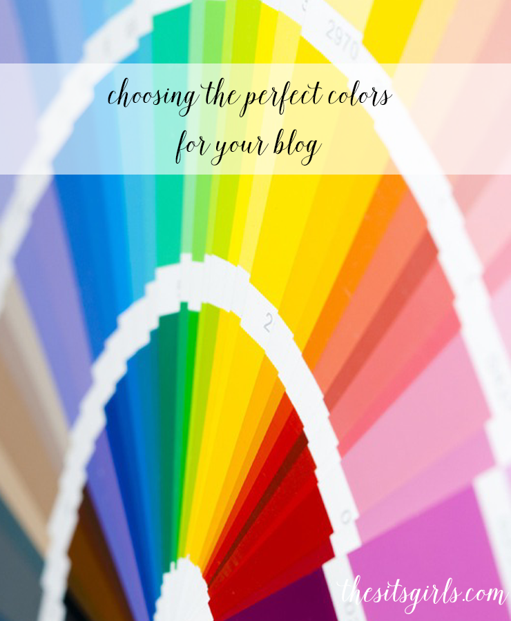 Blogging Tips | Choosing the colors you use in your logo and blog is a huge decision. Click through for tips to help you choose effective colors for your blog.