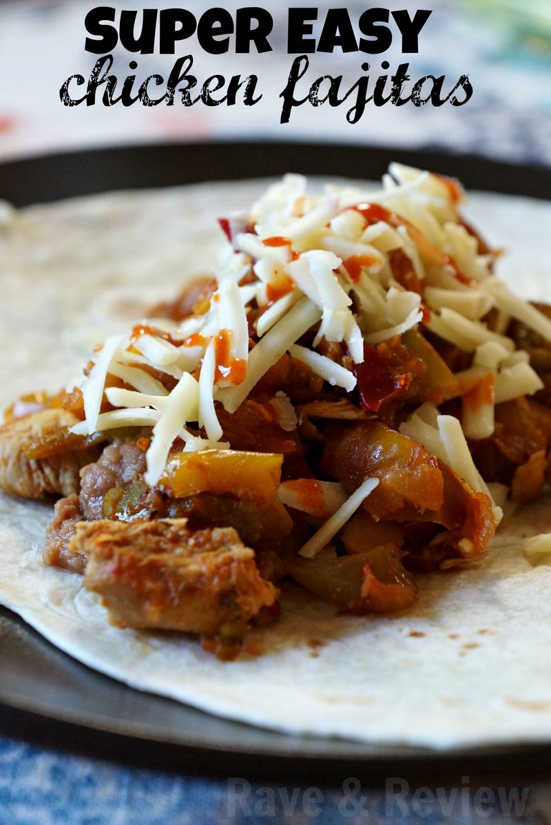 Chicken Fajitas are an easy thing to serve when it comes to a healthy dinner!