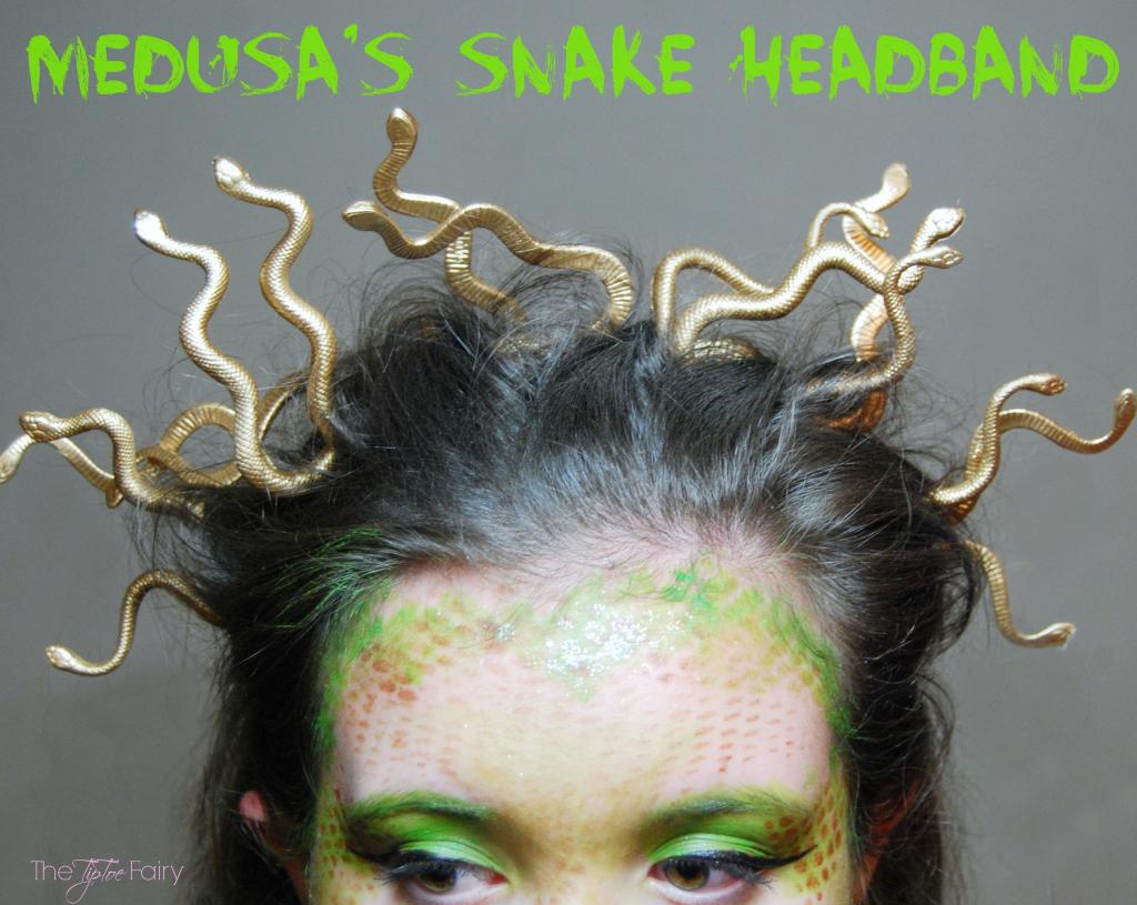 This Medusa headband is the perfect thing for your halloween costume this year