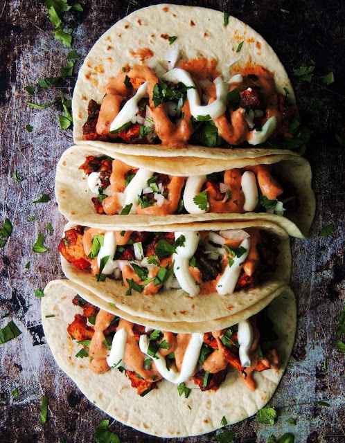 Spicy Chicken Tacos
