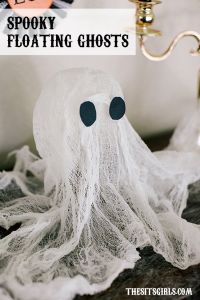 DIY Spooky Floating Halloween Ghost
