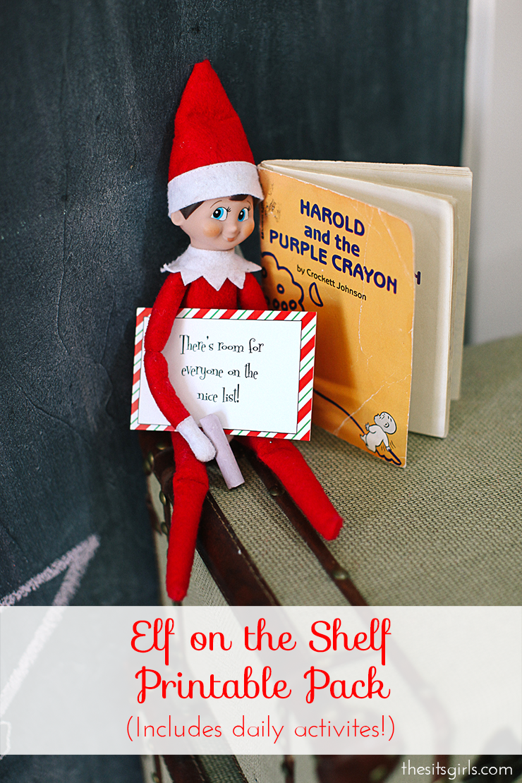 Survive Elf On The Shelf this year with our cute printables and ideas to help your elf (and kids) have fun every day.