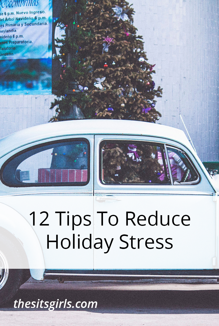 Great tips to help you reduce holiday stress before it starts!
