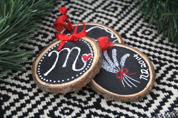 What a cute way to use nature for a present.