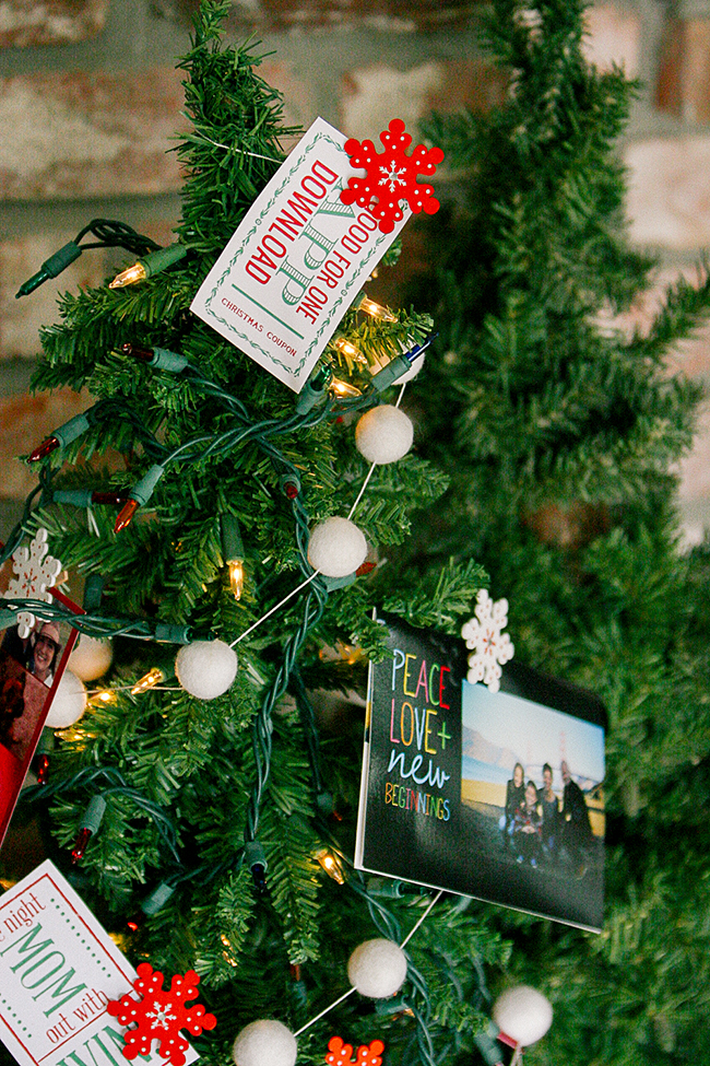 A Christmas Memory Tree is the perfect way to show off your holiday cards.