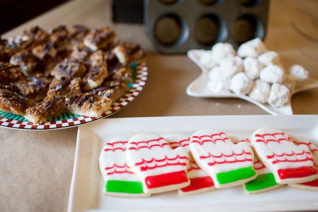 Cookies for a cookie exchange party. 