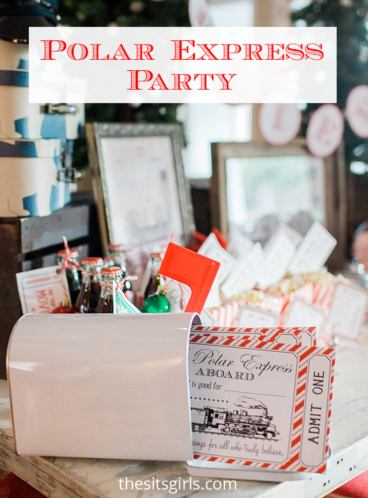 Polar Express Party Ideas | From food to favors, decor, and the cutest printables you've seen, everything you need to throw the perfect Polar Express Party is here.