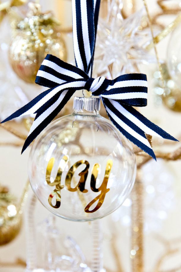 What a cute ornament to give!