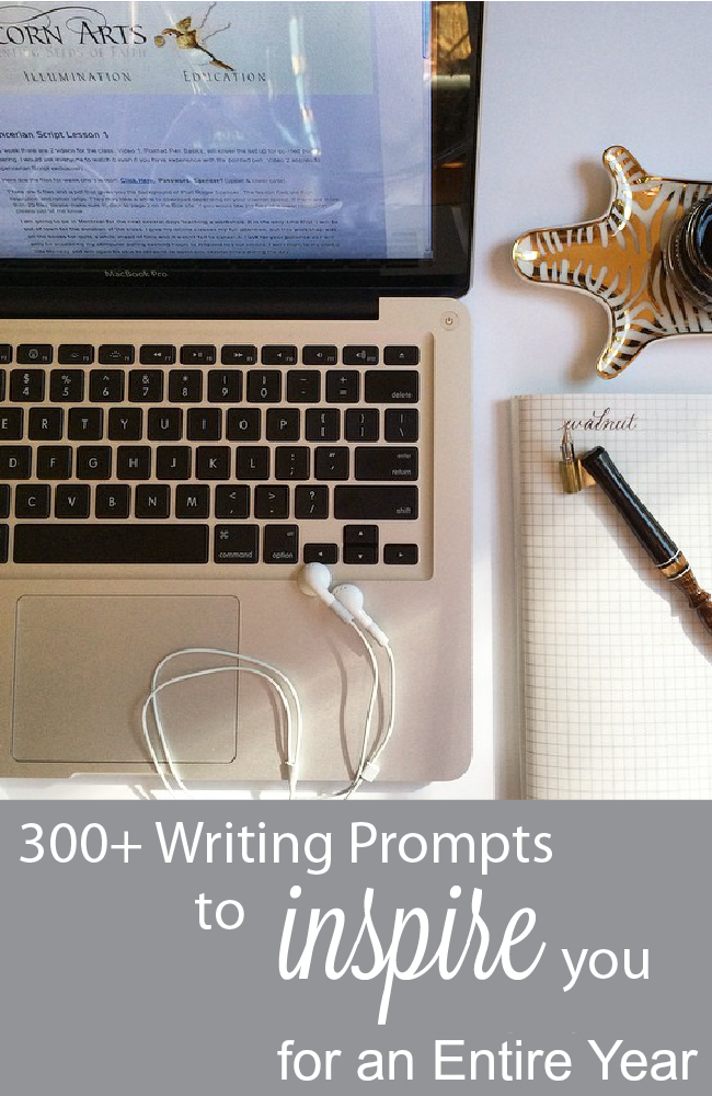Jumpstart your blog with writing prompts for every day of the year!