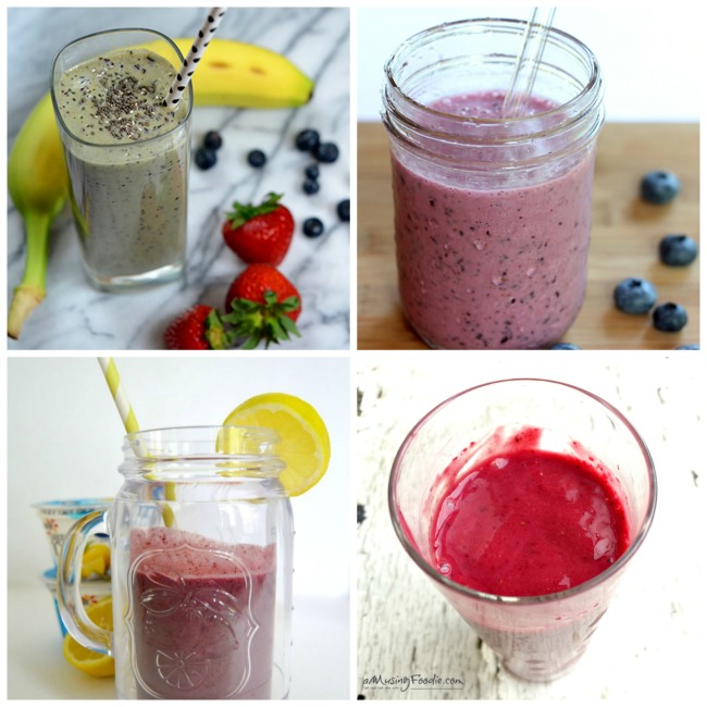Berries are the perfect base for any smoothie!