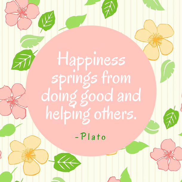 The Secret to Happiness Quote Plato