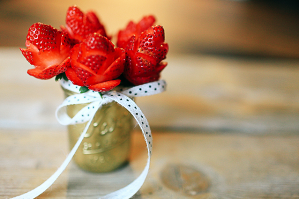 These are the sweetest roses and the tastiest we have ever seen!