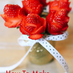 This is the cutest way to give flower on Valentine's Day!