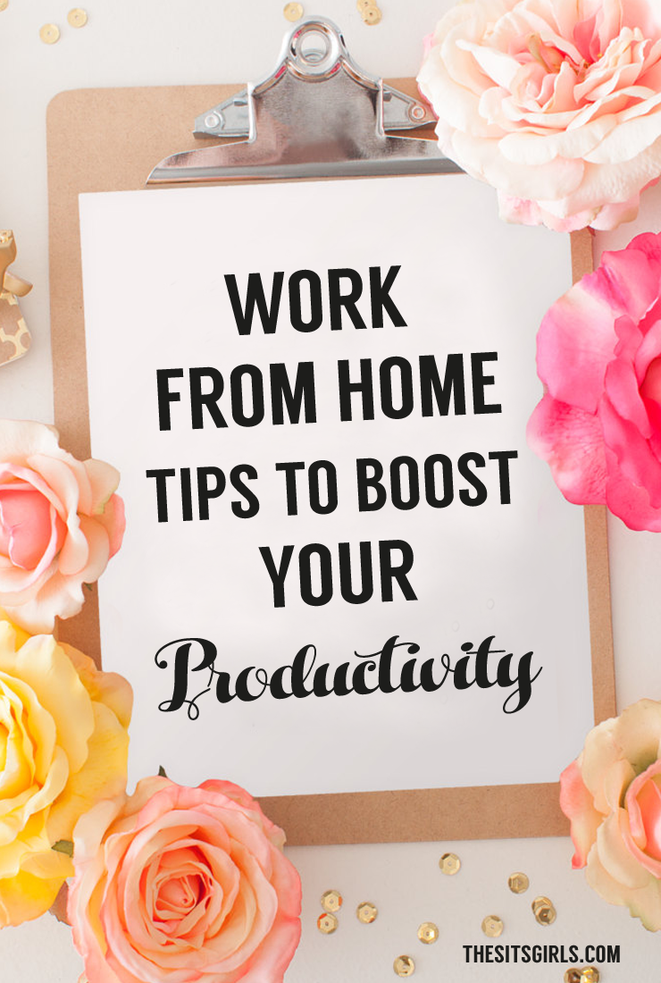 Tips to help you boost your work from home productivity and find work/life balance. 