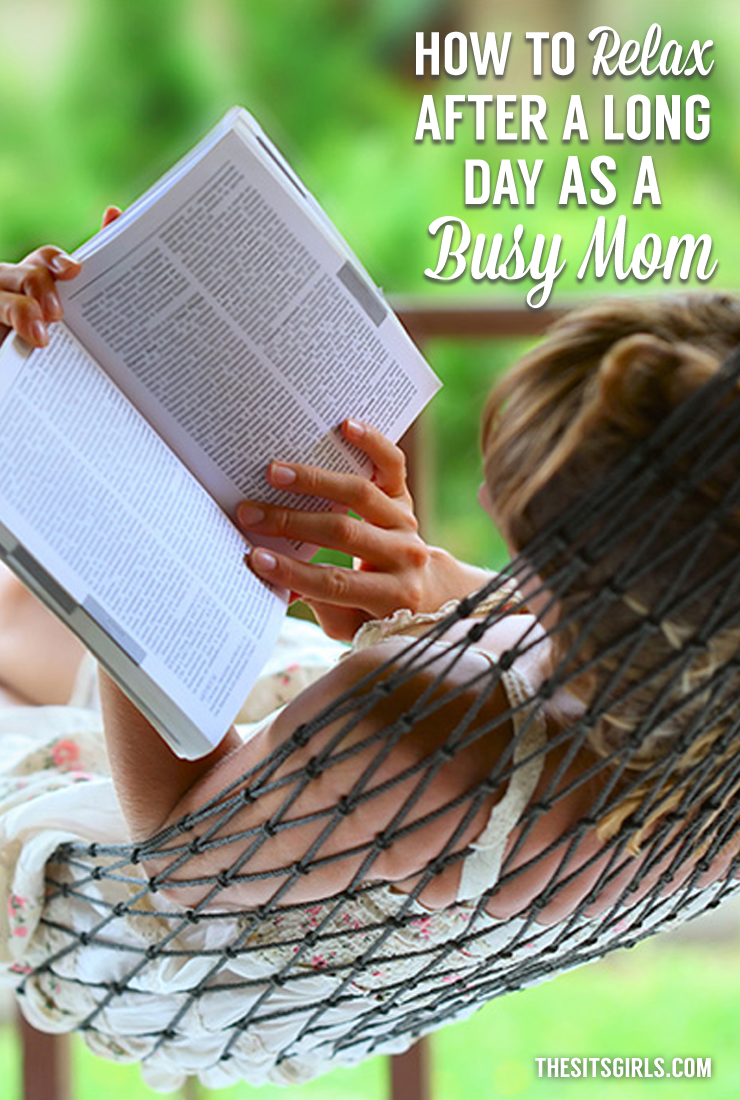 It's easy to get lost in all the busyness that comes with being a mom. Use these tips to relax after a long day.