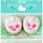 Easy Easter Cookies decorated 4 different ways.