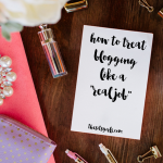 If you are ready to take your blog to the next level, it is time to treat blogging like a real job. Use these tips to get organized and get to work!