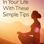 Simple tips to help you reduce stress. Mastering #6 is a life changer.