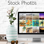 How to personalize stock photos for your blog and social media.