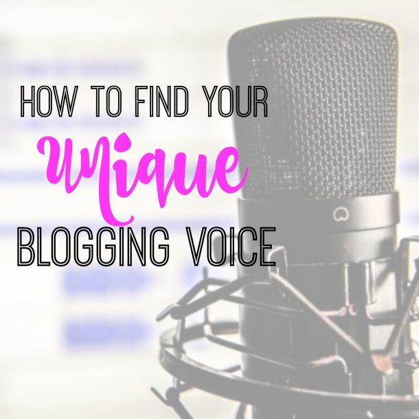 blogging voice