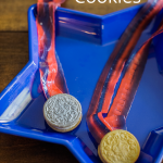Make your own Gold Medal cookies! This cute snack is perfect for the Olympics!