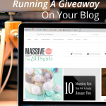 Learn how to run a successful blog giveaway! These five simple steps will help you stay organized, and make sure your winner followed all the rules.