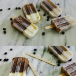 Get your caffeine fix in popsicle form with these delicious Frozen Coffee Popsicles. | This is the best way to serve coffee after a dinner party!